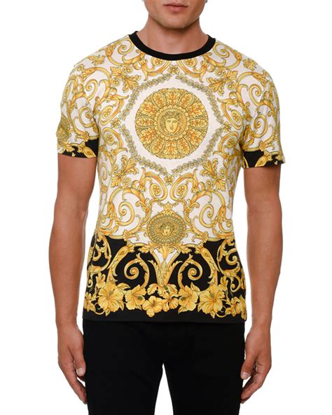 versace trend shirts|Versace t shirt men price.